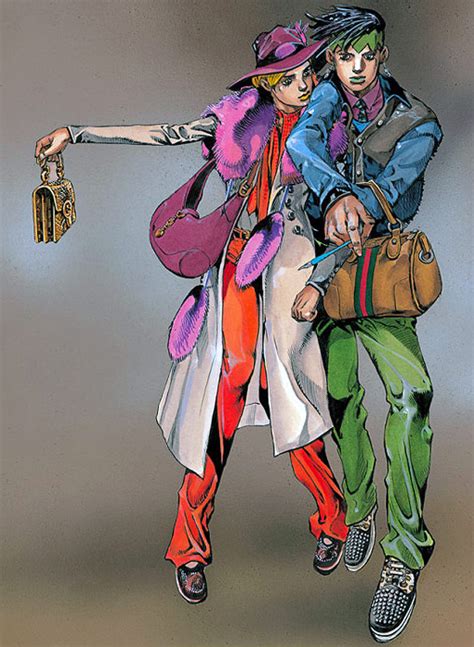 araki hirohiko gucci|jojo's bizarre adventure Gucci.